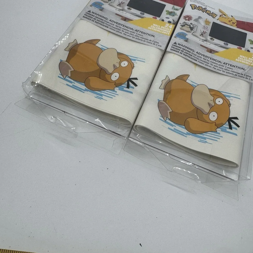 RoomMates‎ Pokemon Peel & Stick Wall Decals 24pc Lot 2 Pikachu Snorlax New Open